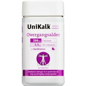UniKalk Overgangsalder, 90 stk (Udløb: 05/2024)
